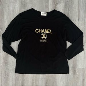 Vintage Chanel embroidered top